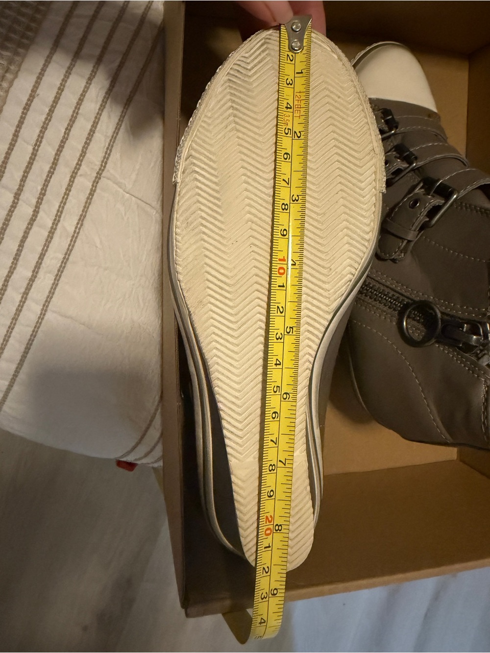 Ash Thelma Wedge High-Top Sneakers with Buckle Straps - Picture 15 of 16